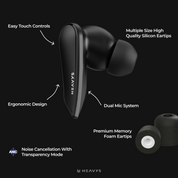 HEAVYS Wireless EarBuds